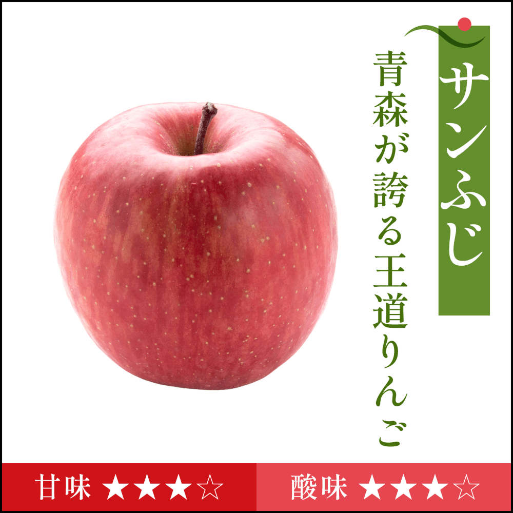【11月上旬採れたて発送】サンふじ　家庭用 - 旬果365